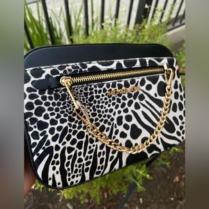 Michael Kors Black Chain Crossbody Bag